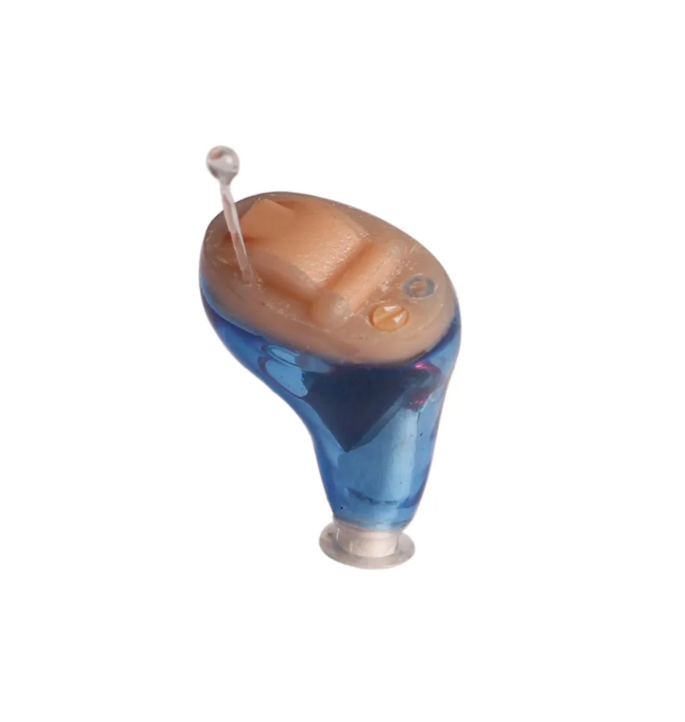 AcoSound маленький внутренний невидимый слуховой аппарат Регулируемый беспроводной мини CIC слуховые аппараты Лучший усилитель звука