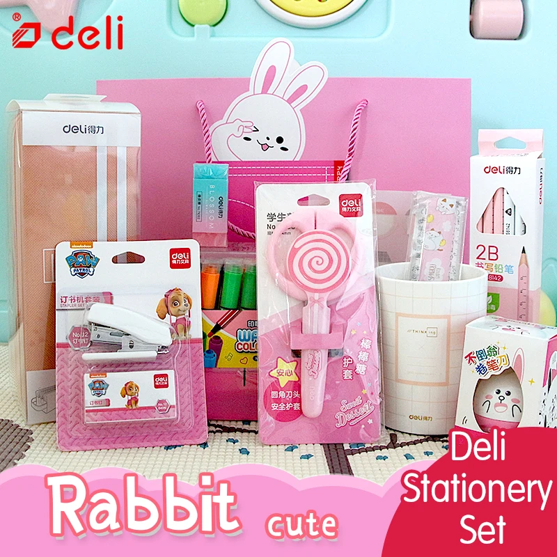 Deli Канцелярский набор канцелярский подарок для студента стикер