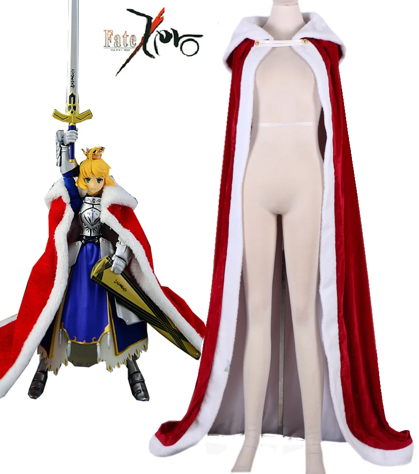 Красная плащ для косплея по мотивам аниме fate/stay night Fate Zero Cos | Тематическая одежда и