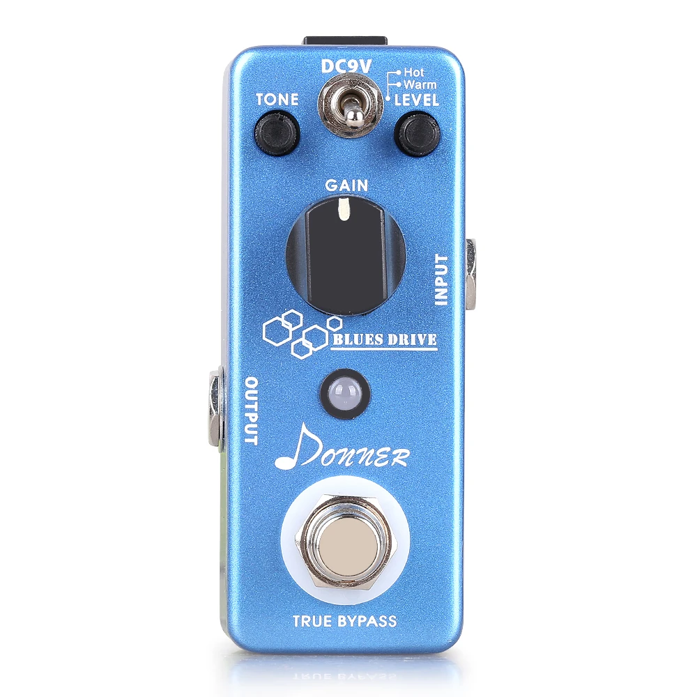 Donner Мини гитарный эффект педали искажения овердрайв хор Fuzz Flanger задержка гигантские металлические педали эффектов Гитарные аксессуары новые