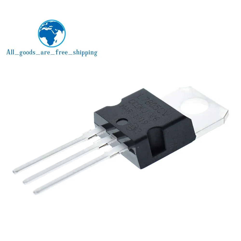 100 шт. LM7805 L7805 7805 Напряжение регулятором IC 5 V 1.5A TO-220