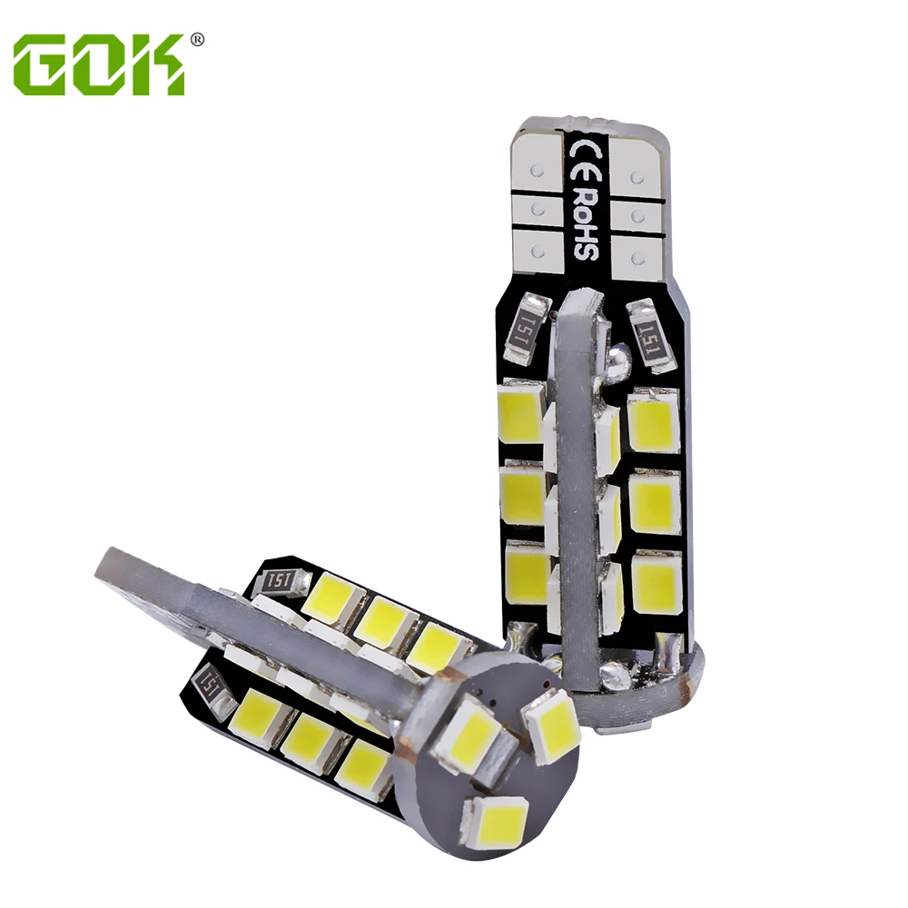 Оптовая Продажа T10 led canbus 2835 smd 27Led t10 27smd Canbus автомобильный Smd свет w5w 194 лампа без Obc