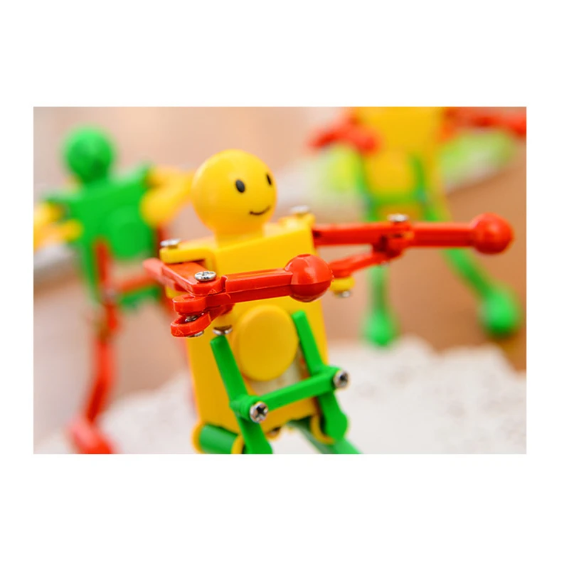 Дети ветра до Танцы робот игрушка мини-забавный рисунок Дизайн заводные игрушки