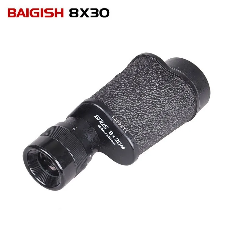 Русский Металл Мини Монокуляр бинокль телескоп Spyglass Зрительная труба для Baigish 8X30 низкий светильник ночного видения