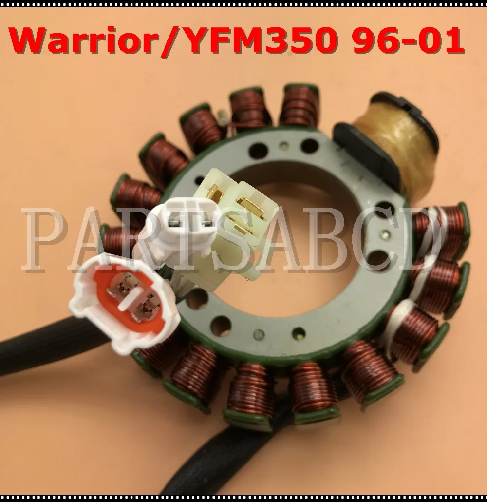Магнитный Статор для Yamaha ATV Warrior 350 YFM350 96 01 Magneto|magneto stator|for atvatv stators |