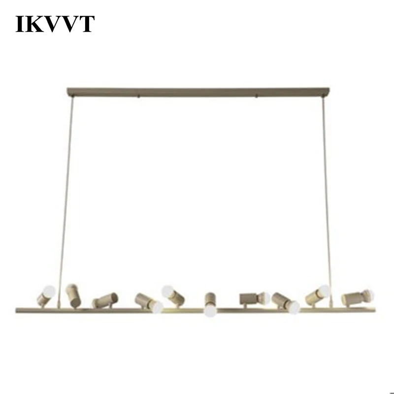 IKVVT современные светодиодные стеклянные шаровые подвесные светильники для