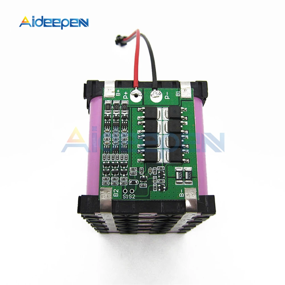 3S Li-Ion 18650 BMS PCM плата защиты аккумулятора с функцией баланса 25A для литий-ионного Lipo батареи модуль