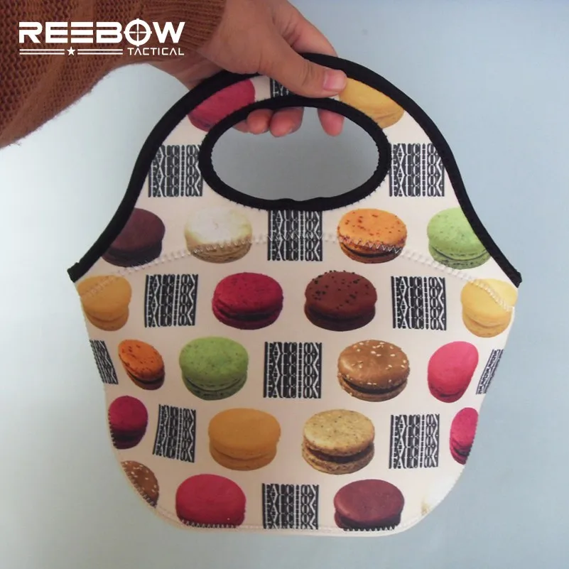 REEBOW тактическая уличная Термосумка для ланча Неопреновая кавайная