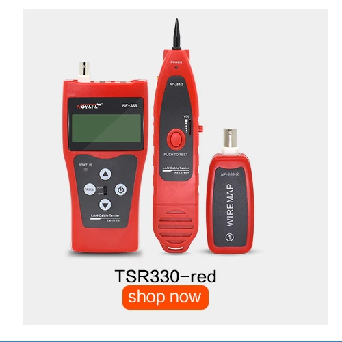 Синий Noyafa NF-388 для UTP STP RJ45 RJ11 тестер для телефонного кабеля Диагностика трассировщик тона комплект LAN сетевой тестер кабеля