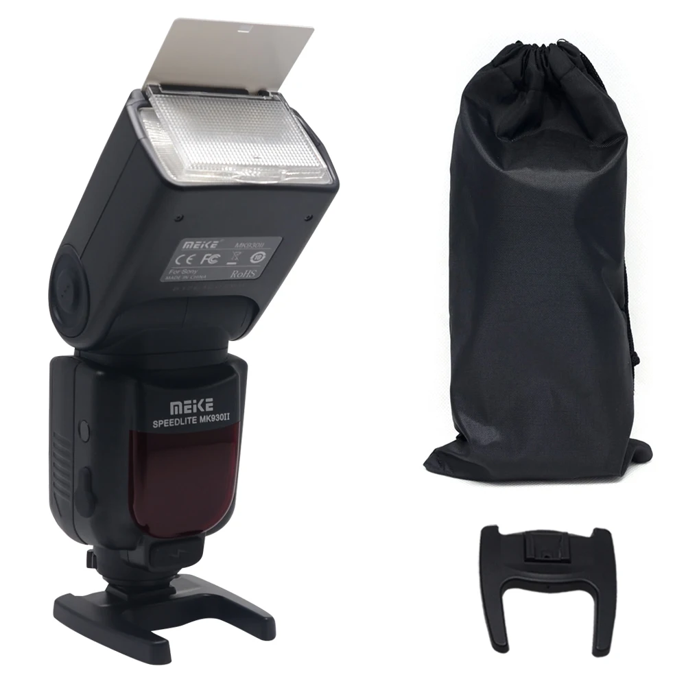 Meike MK930II-S GN58 Flash Speedlite M/Multi/S1/S2 Mode для Sony NEX3 NEX5 NEX6 NEX7 A6000 A7 A7II A72 RX10 | Электроника