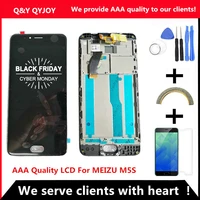 aaa quality lcdframe for meizu m5s lcd display 5 2 inch screendigitizer touch screen for meizu m5s m612h lcd