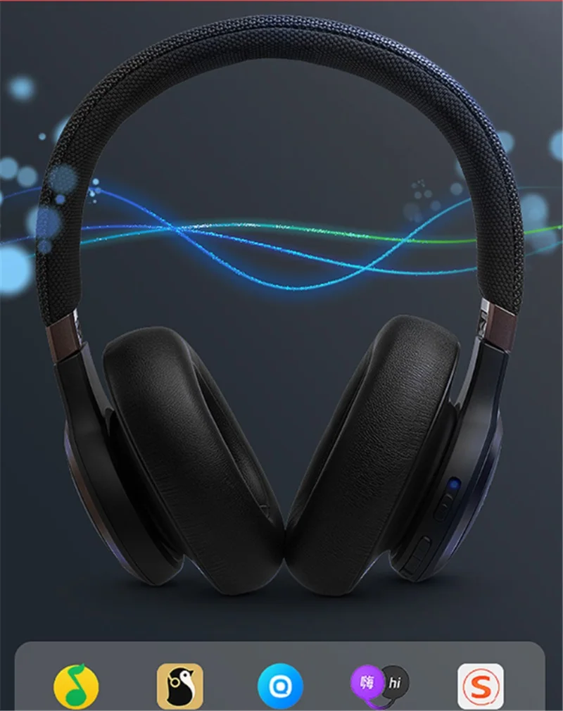 JBL LIVE 650BTNC Bluetooth наушники аудио шумоподавление AI умный голос беспроводные наушники сотовый телефон динамическая игровая гарнитура