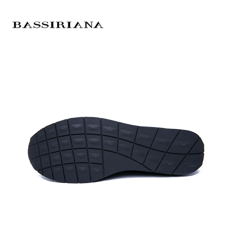 BASSIRIANA/Новинка 2019 года весенне-осенняя мужская повседневная спортивная обувь на