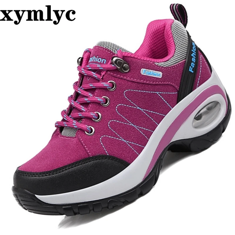 

Running shoes for women Sneakers women Suede Sport Shoes woman Air damping Outdoor Trainers wedge zapatos mujer chaussure femme