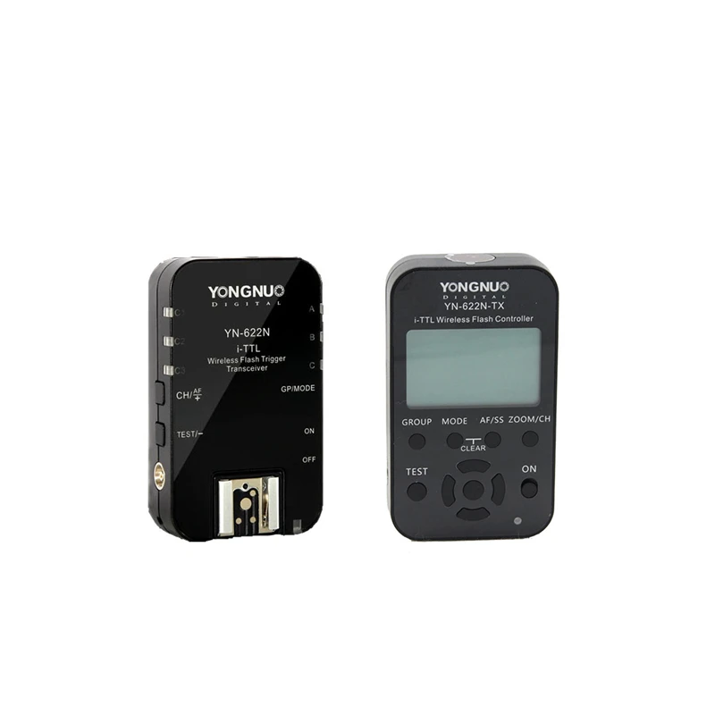 Комплект Yongnuo YN622 (1x YN622N TX + 1x RX) i TTL LCD беспроводной контроллер вспышки триггер