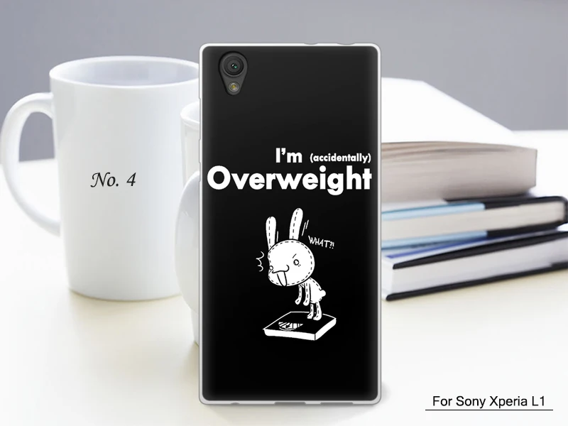 JURCHEN Роскошные УФ чехлы для телефонов с принтом для sony Xperia L1 чехол G3312 G3313 G3311 двойной чехол для sony Xperia L1 чехол силиконовый B