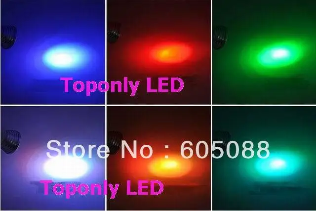 E27 3 Вт rgb Светодиодная лампа прожектор AC85 220V + ИК пульт дистанционного управления