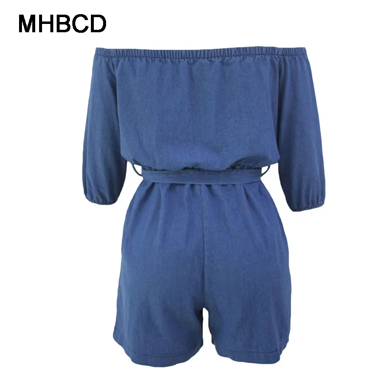 MHBCD Летние Элегантные Модные Женщины Комбинезоны Сексуальная Клуб Без Бретелек