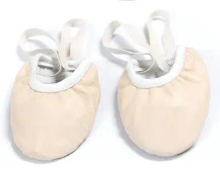 Женские кожаные туфли с полуподошвой для танцев туфли-пуанты тапочки