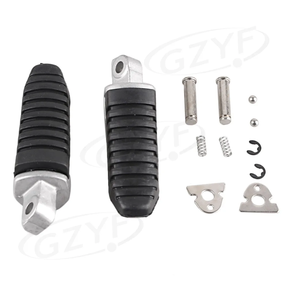 CNC мотоциклетные задние Пассажирские подножки для Hayabusa GSX1300R 2008 2009 2010 2011 2012 & GSX650