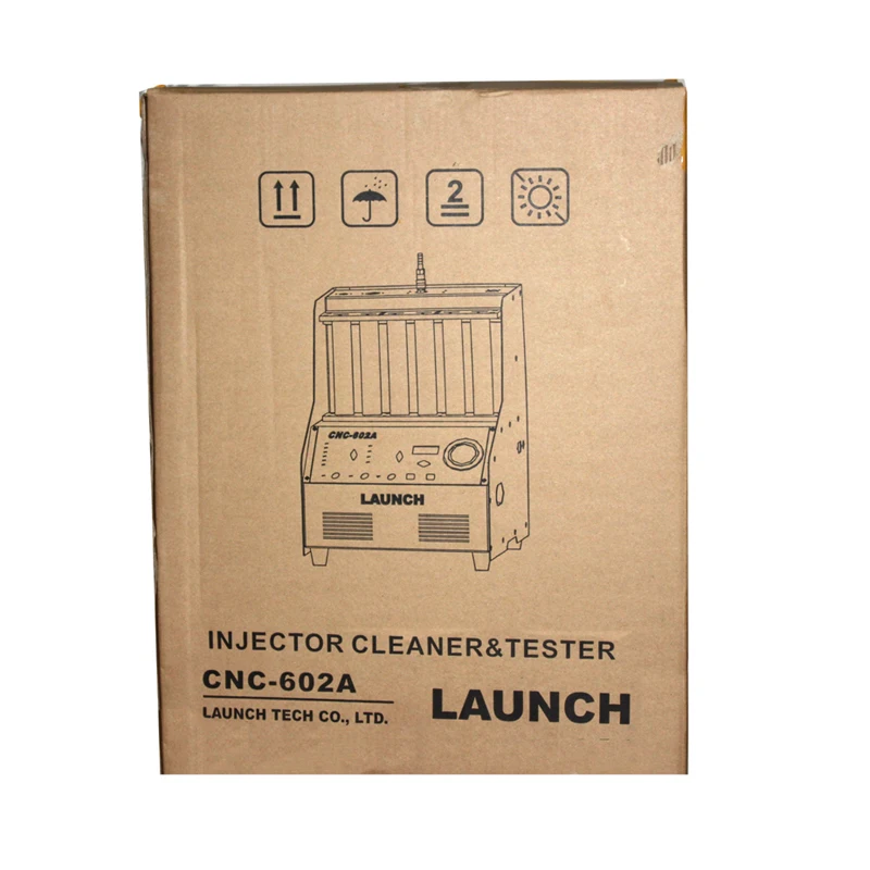 Launch CNC 602A инжектор очиститель тестер топлива Очистительная Машина с английской
