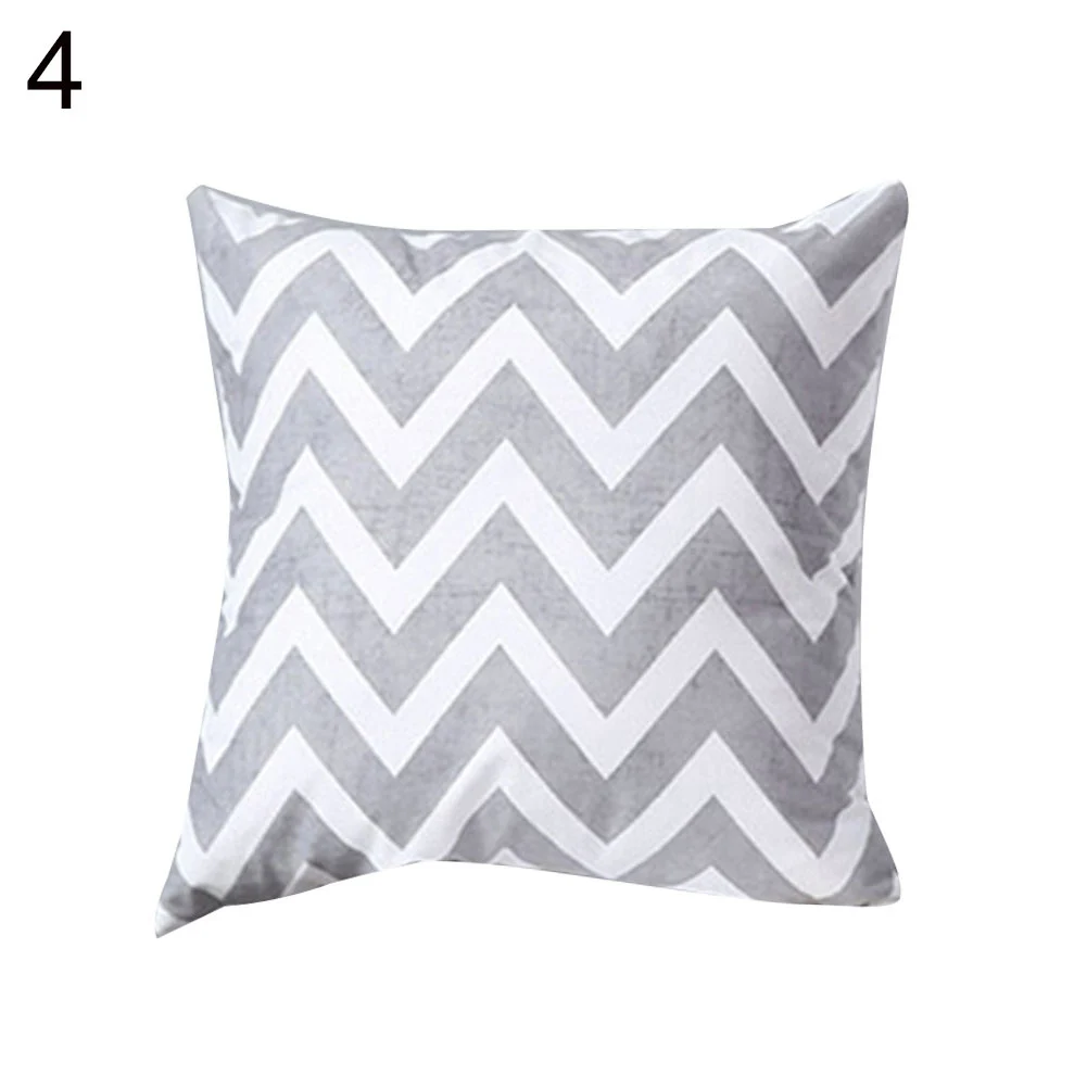 40 # Новая креативная Волнистая линия с буквенным принтом квадратная подушка