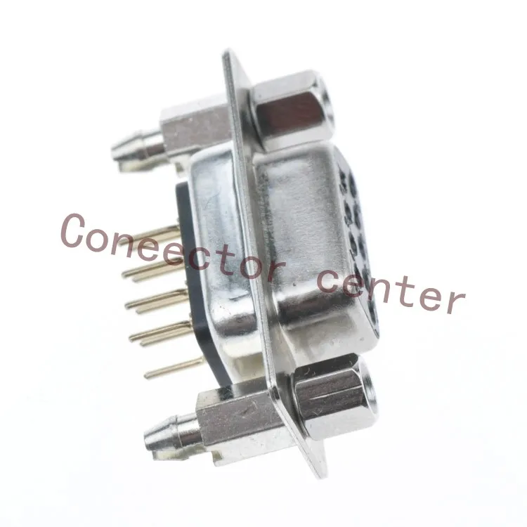 Высокое качество D SUB дБ DP разъем 9PIN 2 рядный Женский Золотой посаженный 1U DSUB RS232|rs232