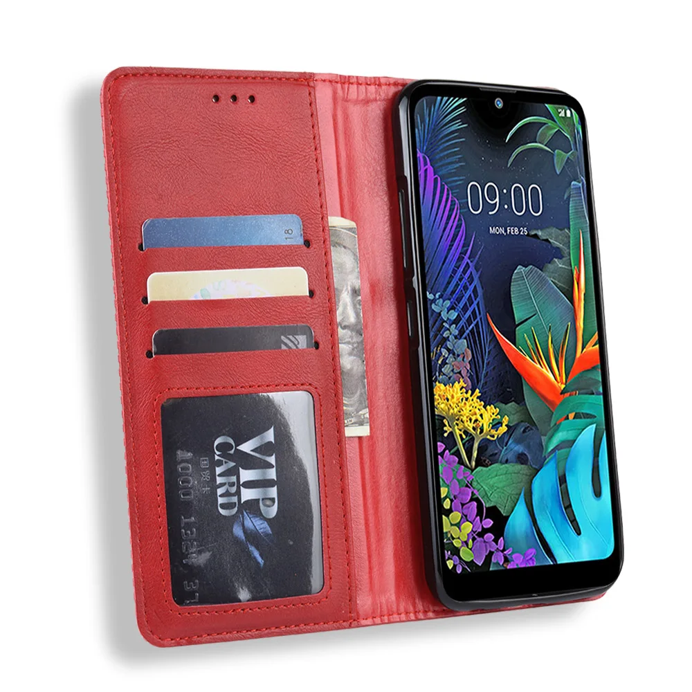 Для LG X6 чехол LG X6 Винтажный стиль из искусственной кожи флип-чехол для LG X6 LMX625N чехол 6,26 дюймов