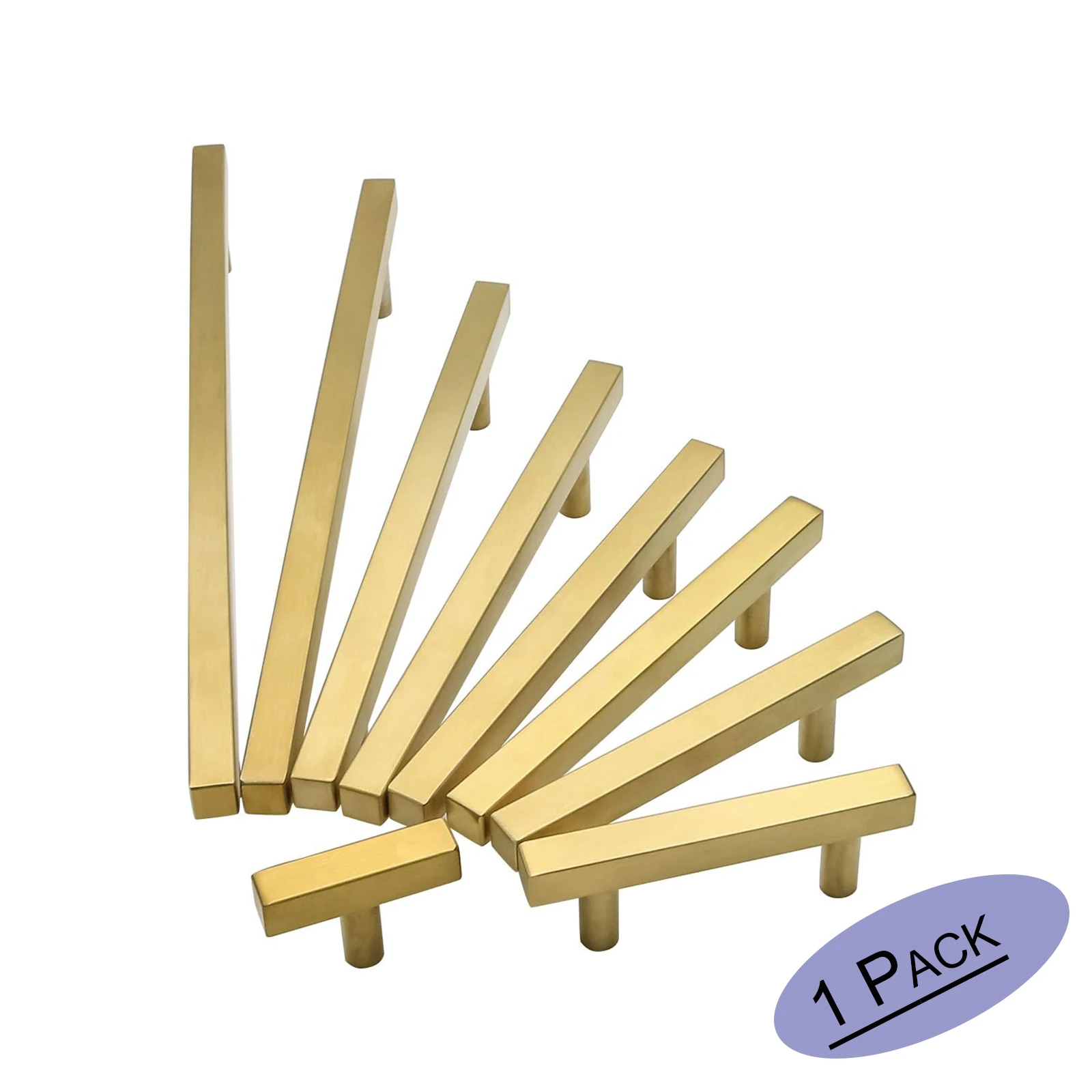 Ручки для кухонного шкафа золотого цвета ящика тянет 1 упаковка Goldenwarm фурнитура