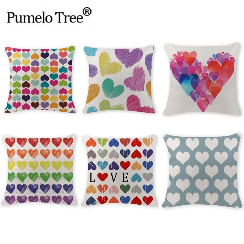 Чехол с красной подушкой принтом 45x45 см|cushion case|pillow cushionpillows case pillow |