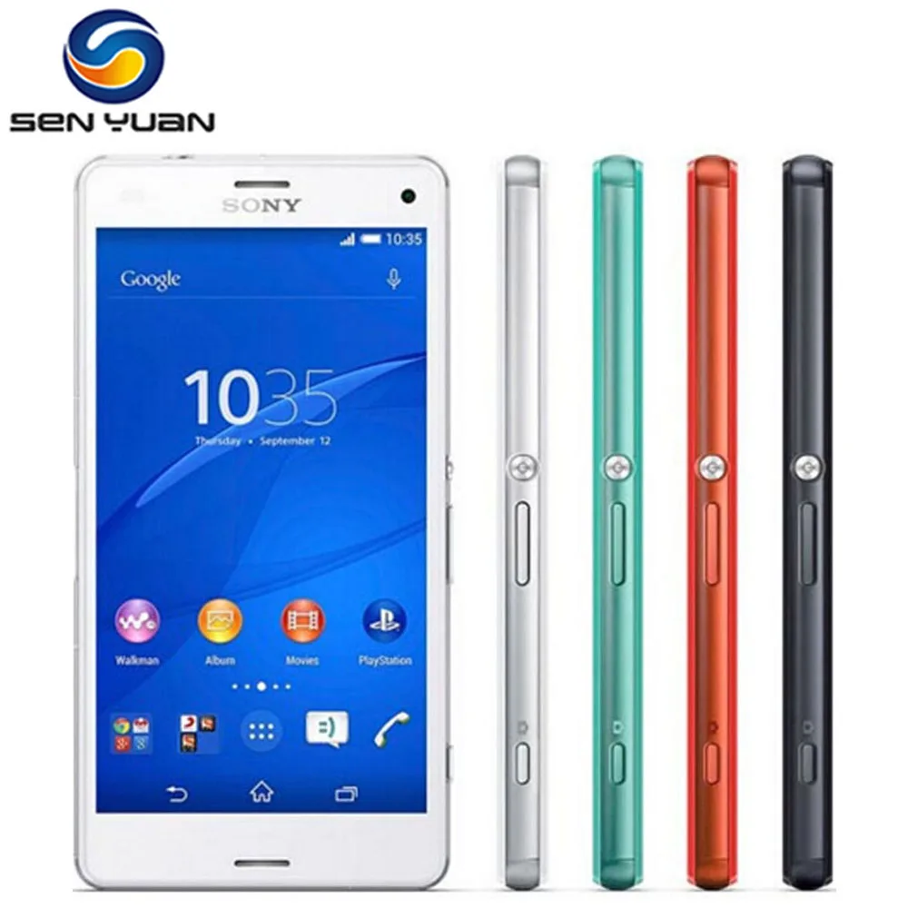 Смартфон sony Xperia Z3 Compact D5803 разблокированный 4G LTE Z3 mini Android четырехъядерный 4,6 дюймов 16 Гб wifi gps мобильный телефон