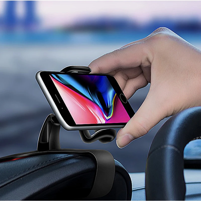 Универсальный автомобильный держатель для телефона с GPS навигацией на приборной