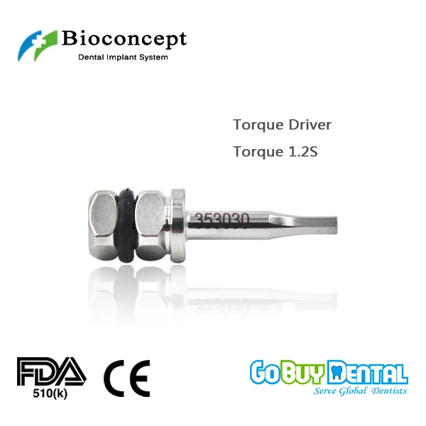 Osstem TSIII & Hiossen ETIII совместимый Bioconcept BV зубной инструмент Крутящий момент драйвер D 1