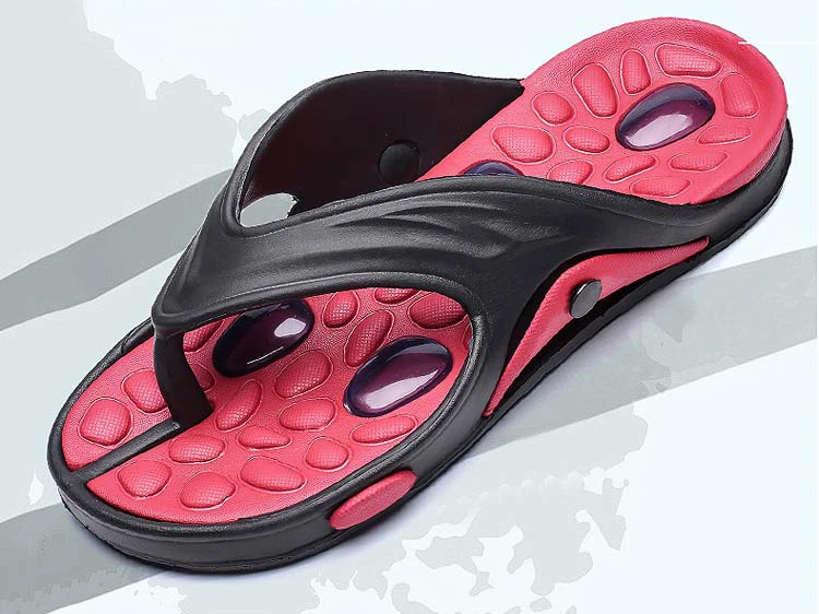 Summer Men Flip Flops Male Mixed Color Slippers Men Casual PVC EVA Shoes Summer Fashion Flats Comfortable Sandals Size 40~45