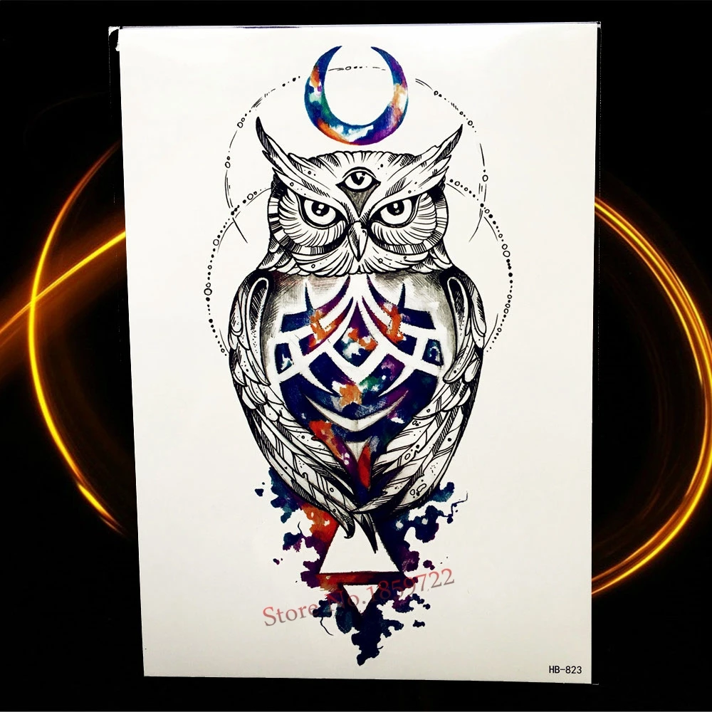 1 шт. Водонепроницаемый Большой якорь Татуировка поддельная грудь нанесение