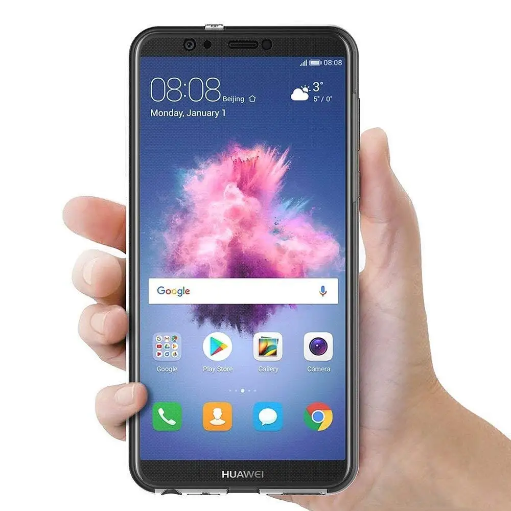 Двойной Мягкий чехол для Huawei P30 P20 P10 P9 P8 Lite 2017 P Smart Plus Y6 Y7 Y9 2019 Mate 20 Pro Honor 10 10i 8A 8 |