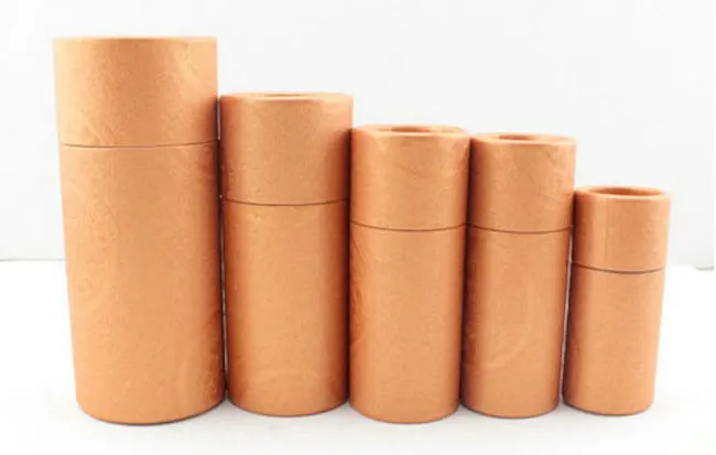 Large 50ML Oil Packaging Tube Drawing Wrapping Box Kraft Paper painting cylinder Cardboard | Дом и сад