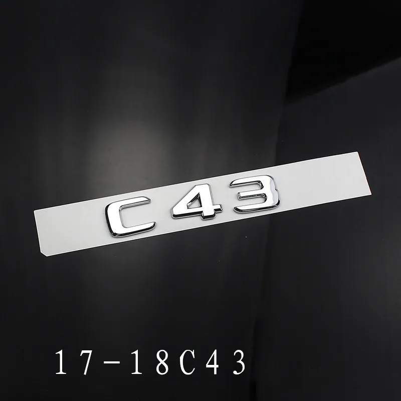 17-18 эмблемы для эмблем багажника Mercedes Benz C43 C63 E43 E63 AMG BITURBO 4matic | Автомобили и