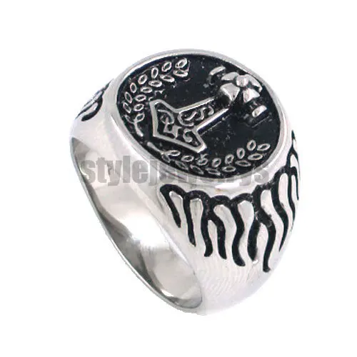 Норвежский викинг миф Молот Тора кольцо Нержавеющая сталь ювелирное изделие