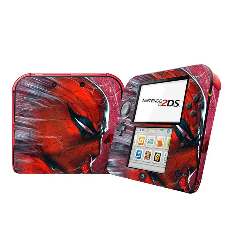 Человек-паук виниловые наклейки на кожу Обложка протектор для nintendo 2DS скины консоль наклейки