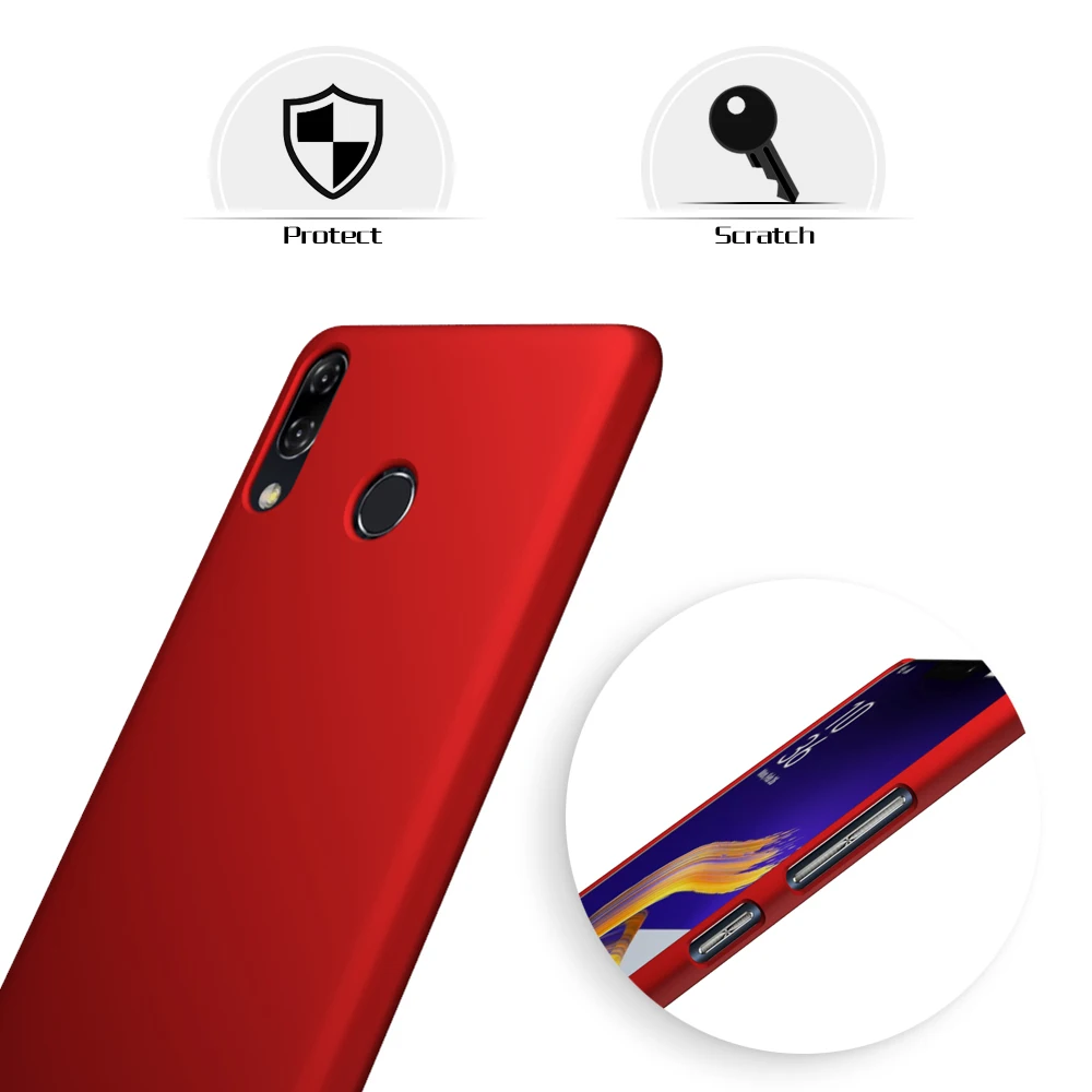 SLEO For Asus ZenFone 5 2018 ZE620KL Case Ultra Thin Hard Plastic Back Zenfone Cases Coque Funda |