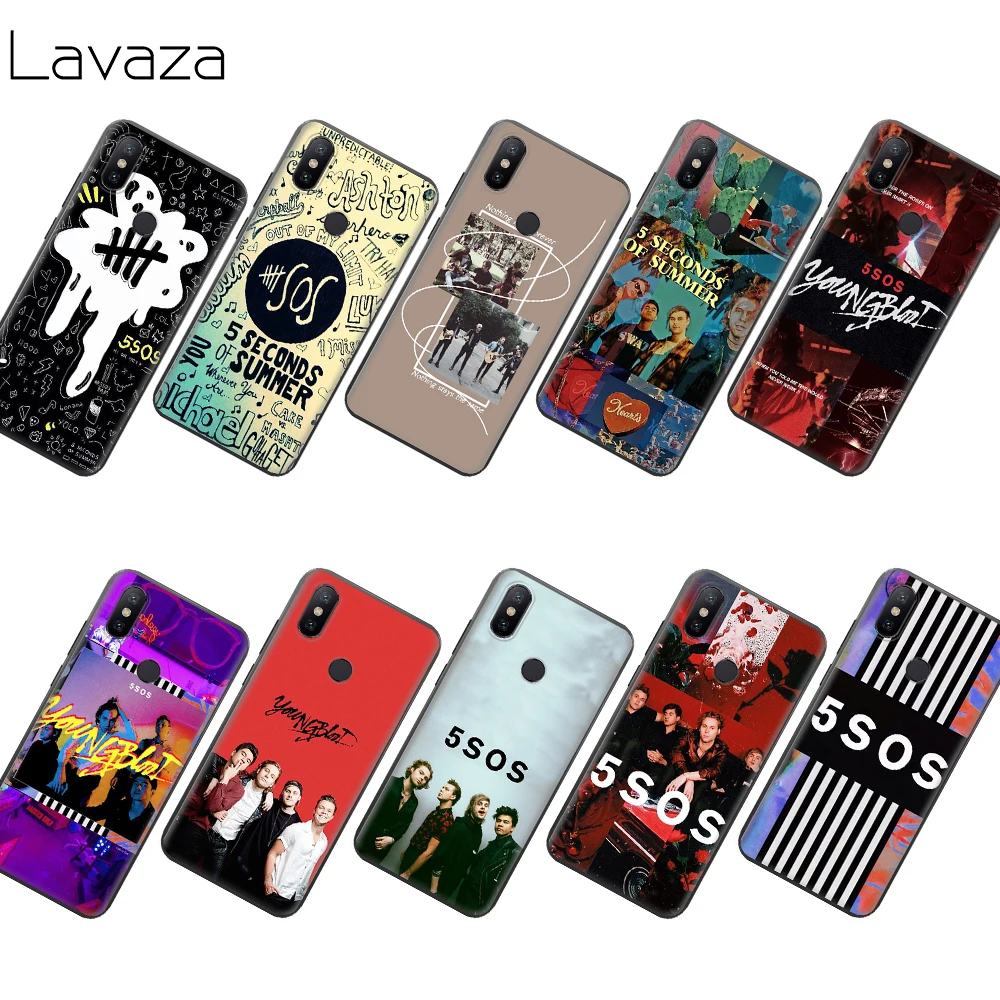 Lavaza 5sos Seconds of Summer TPU Case for Xiaomi Redmi Note 4 4X 4A 5 5A 6 6a 7 8 Pro Go Prime Plus | Мобильные телефоны и