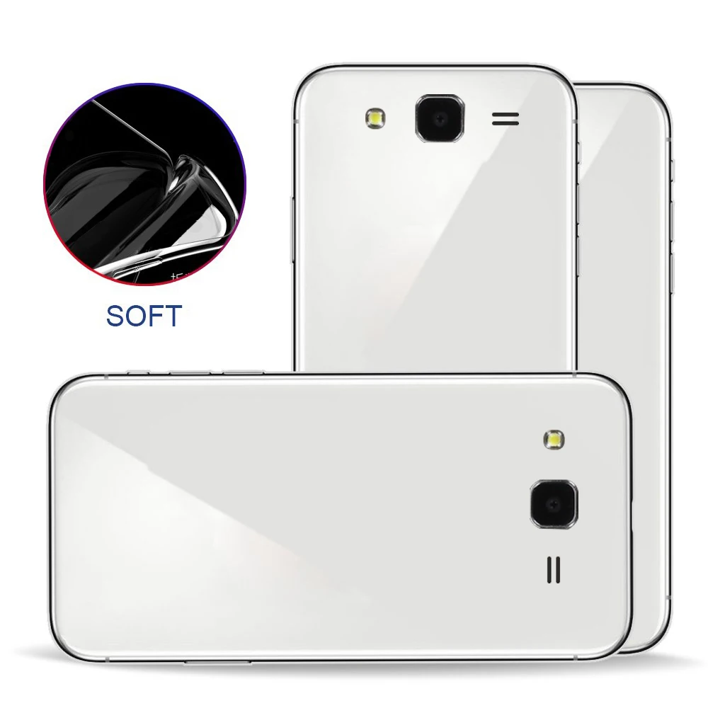 Прозрачный мягкий чехол с защитой от падения в деловом стиле для Samsung Galaxy grand PRIME PRO