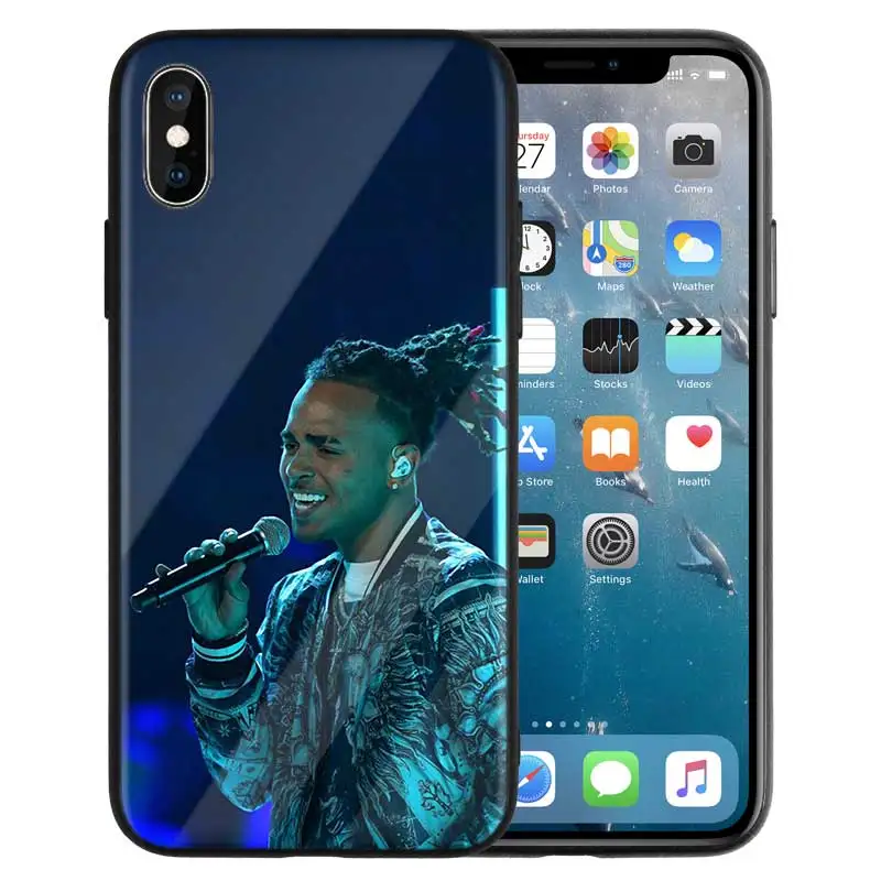 Винтажный чехол Anuel Aa Ozuna чехол для iPhone 7 для iPhone X 7 6 8 Plus, чехол из закаленного стекла для iPhone 11 11Pro XS MAX XR Shell - Цвет: 15