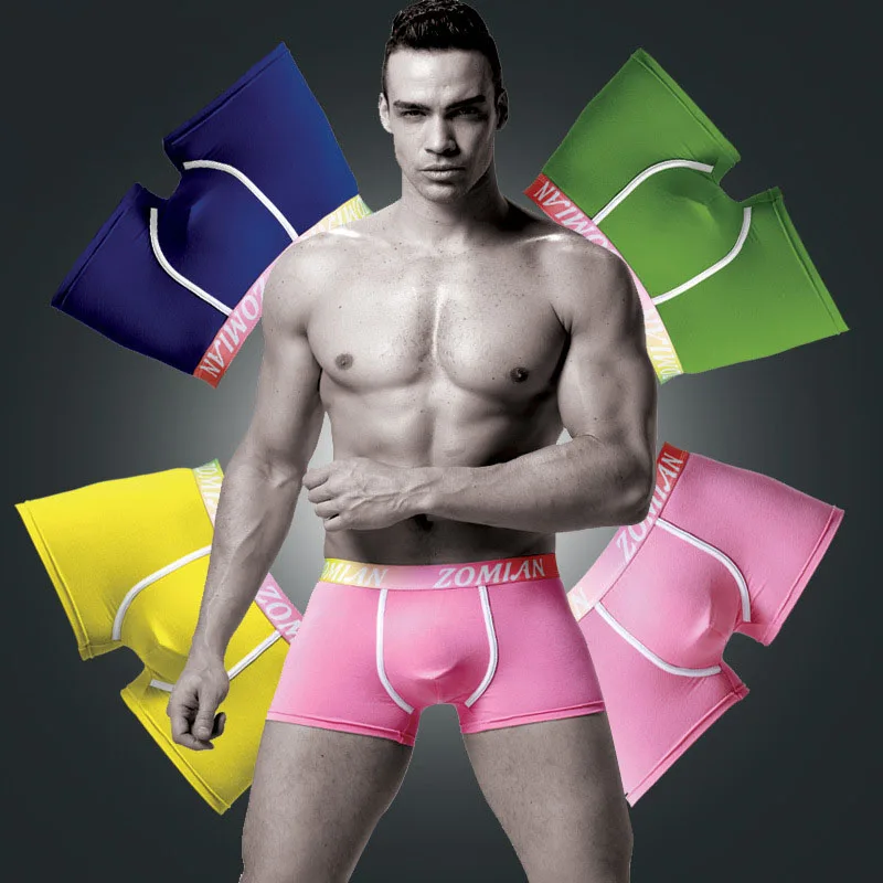 Мужское нижнее белье трусы боксеры модные новые 2016 Нижнее Мужские