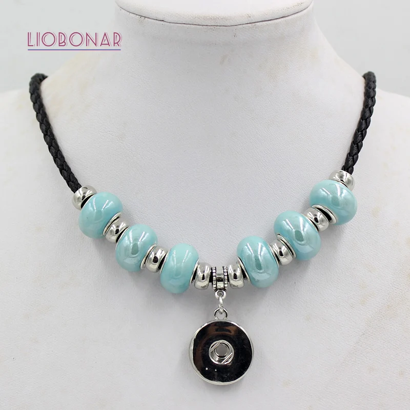 10 шт./лот оптовая продажа ожерелье с защелкой цветов желтая керамическая бусина 18