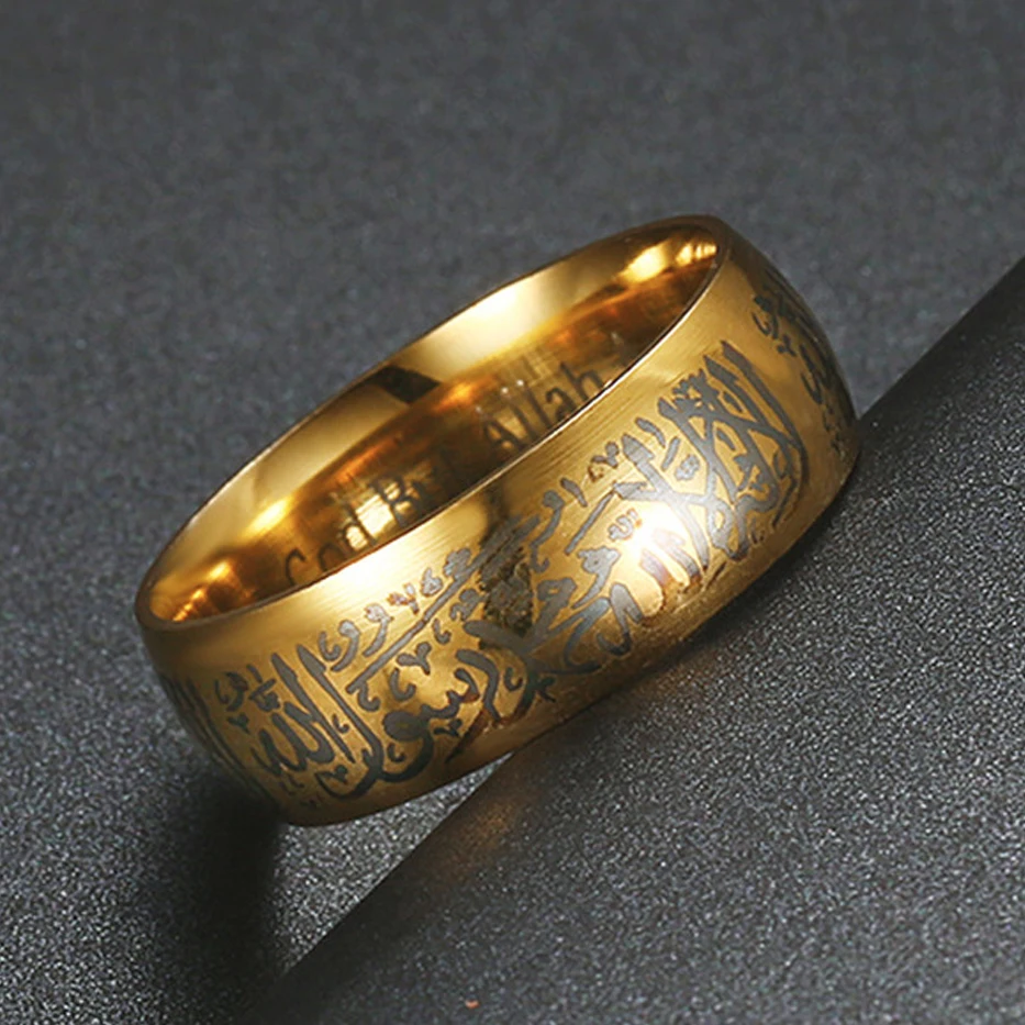 Мужские кольца из нержавеющей стали под арабское золото|Кольца| |