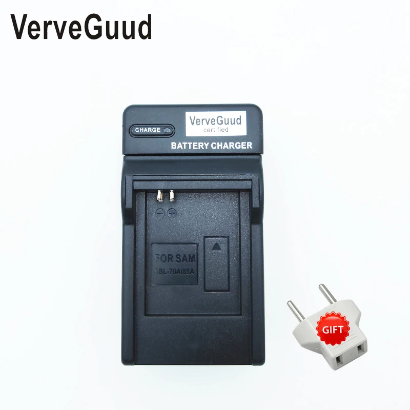 VerveGuud зарядное устройство для samsung BP70A BP 70A PL80 PL90 SL50 SL600 SL605 SL630 PL120 PL170 PL20 PL200 ES74 ES75 ES80
