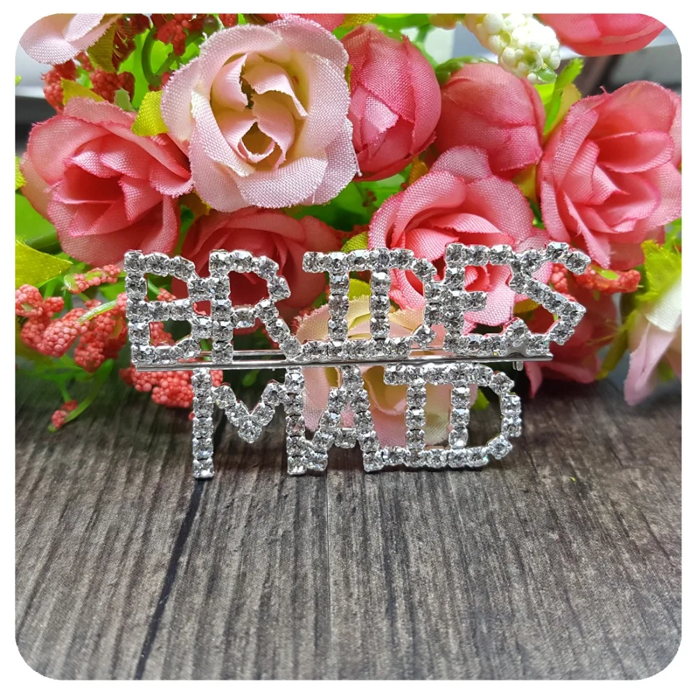BlingBling Свадебный тематический подарок для невесты горничная Брошь булавка