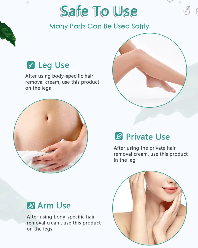 Permanent Hair Growth Inhibitor After Unhairing Repair Essence Shrinking Pores Depilated Skin Care Essence 10ml TSLM2